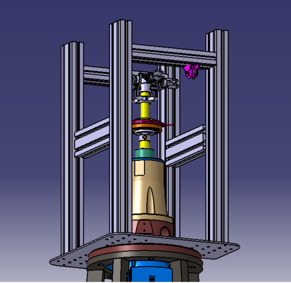 Aktif Flap Mekanizması CAD